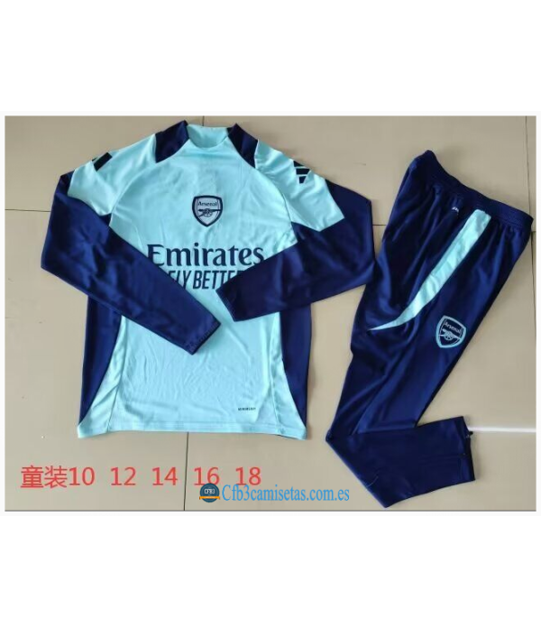 CFB3-Camisetas Chándal arsenal 2024/25 blue - niños