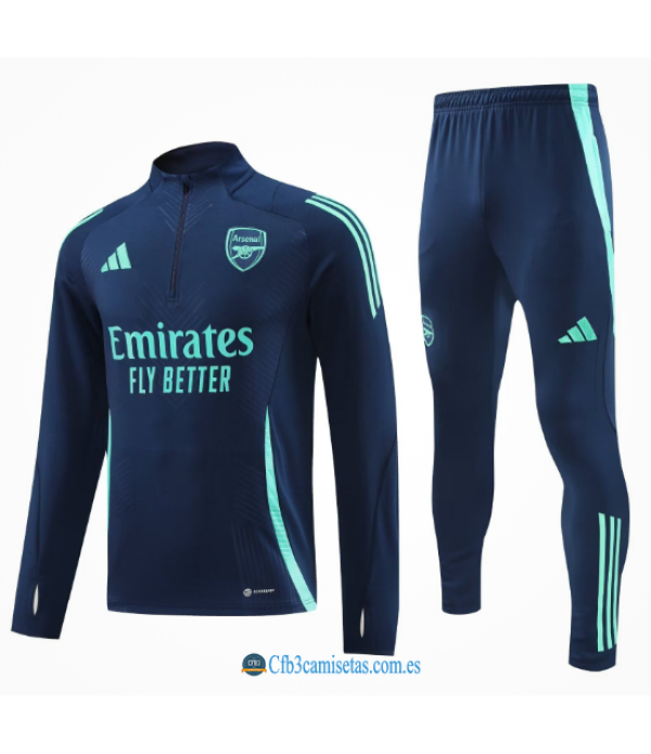 CFB3-Camisetas Chándal arsenal 2024/25 dark blue