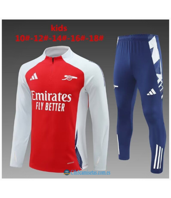 CFB3-Camisetas Chándal arsenal 2024/25 - niños