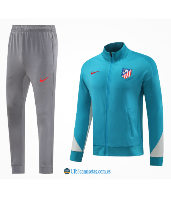 CFB3-Camisetas Chándal atlético madrid 2024/25 azul