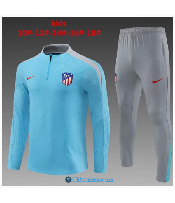 CFB3-Camisetas Chándal atlético madrid 2024/25 - niños