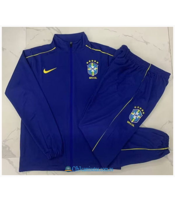 CFB3-Camisetas Chándal brasil 2024 dark blue