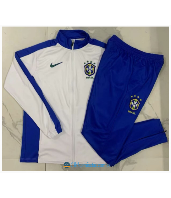 CFB3-Camisetas Chándal brasil 2024 white