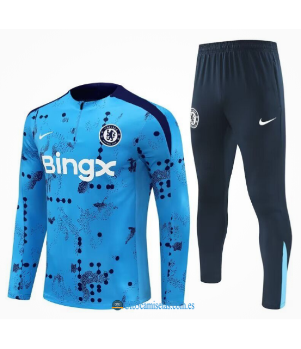 CFB3-Camisetas Chándal chelsea 2024/25 blue