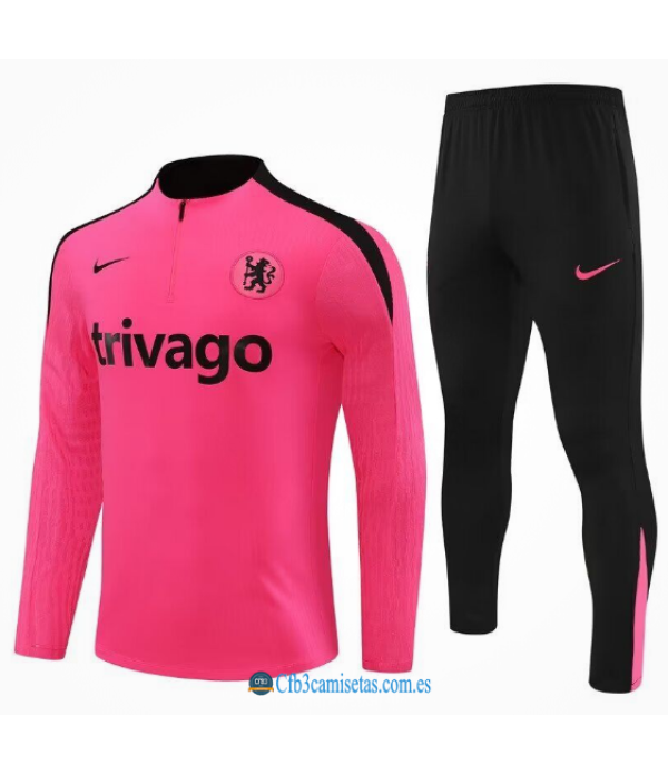 CFB3-Camisetas Chándal chelsea 2024/25 pink