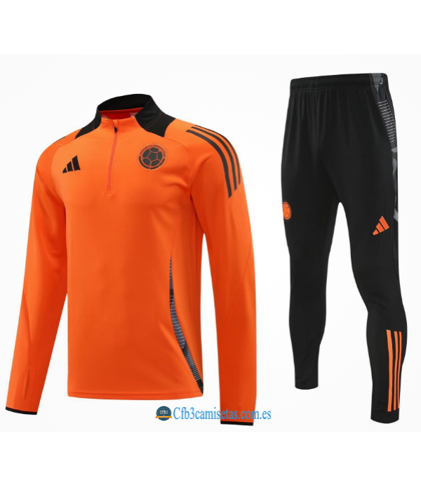 CFB3-Camisetas Chándal colombia 2024 orange