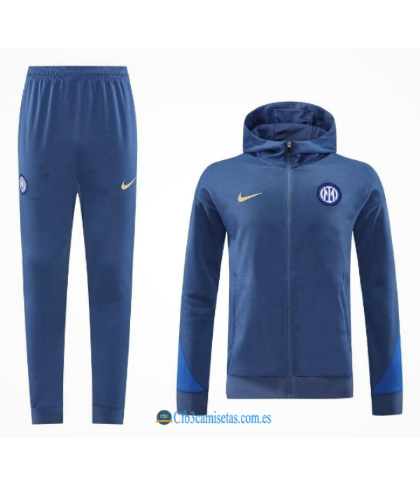 CFB3-Camisetas Chándal con capucha inter milán 2024/25