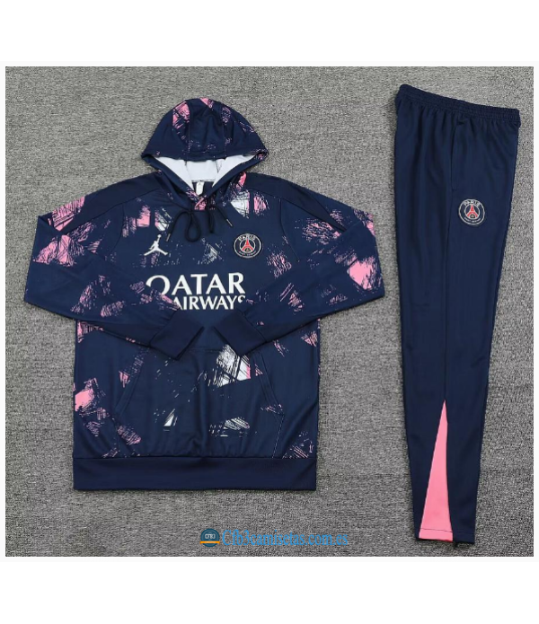 CFB3-Camisetas Chándal con capucha psg 2024/25