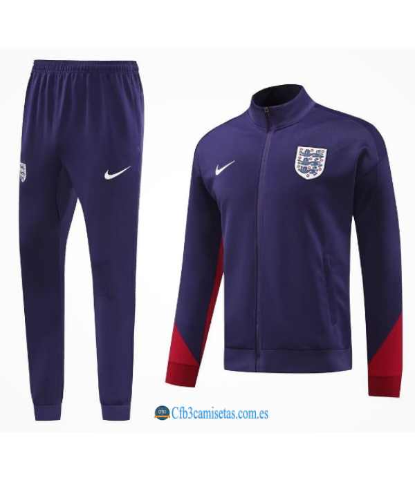 CFB3-Camisetas Chándal inglaterra 2024 purple