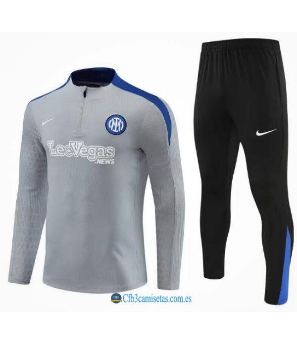 CFB3-Camisetas Chándal inter milán 2024/25 grey