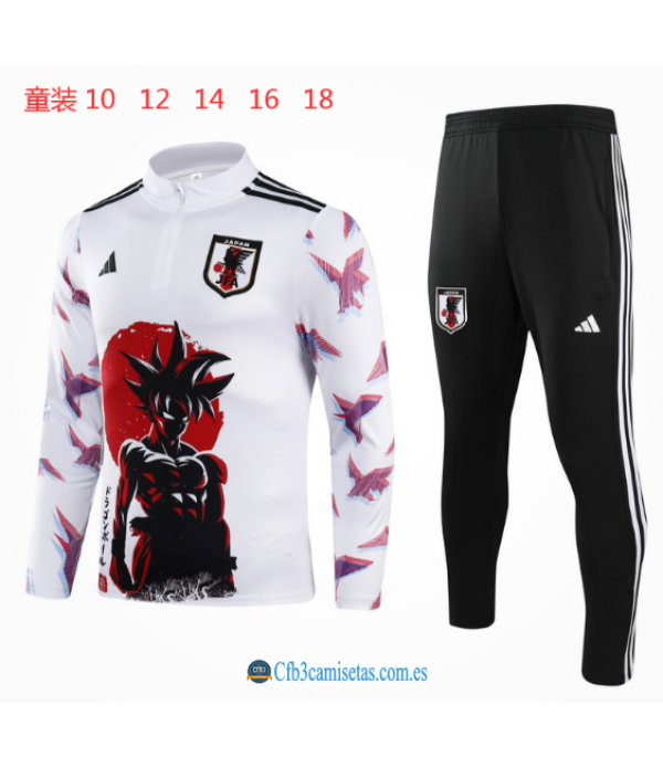 CFB3-Camisetas Chándal japón ft. dragon ball super 2024 - niños