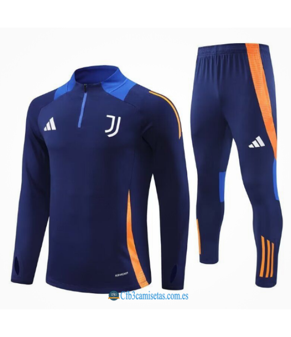 CFB3-Camisetas Chándal juventus 2024/25 azul