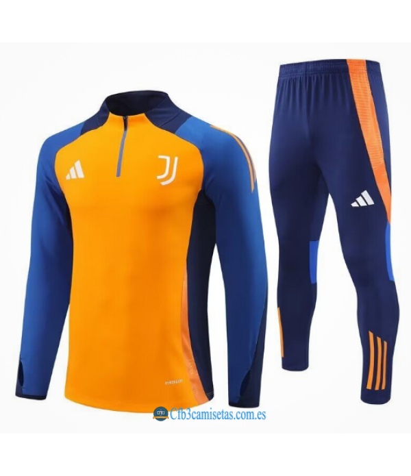 CFB3-Camisetas Chándal juventus 2024/25 naranja