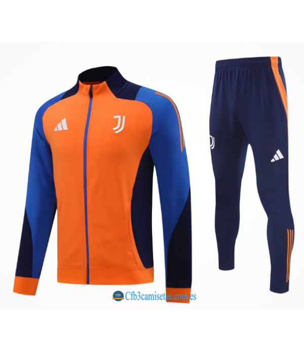 CFB3-Camisetas Chándal juventus 2024/25 orange