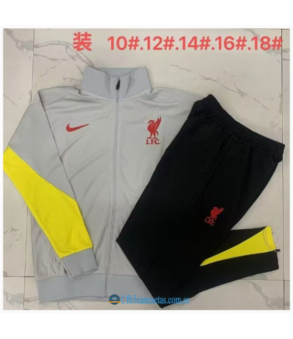 CFB3-Camisetas Chándal liverpool 2024/25 - niños