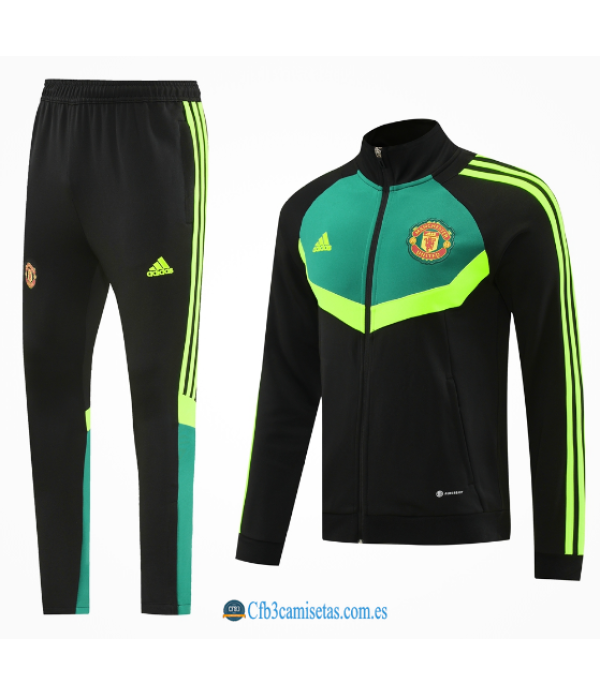 CFB3-Camisetas Chándal manchester united 2024/25 green