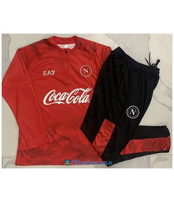 CFB3-Camisetas Chándal napoli 2024/25 red