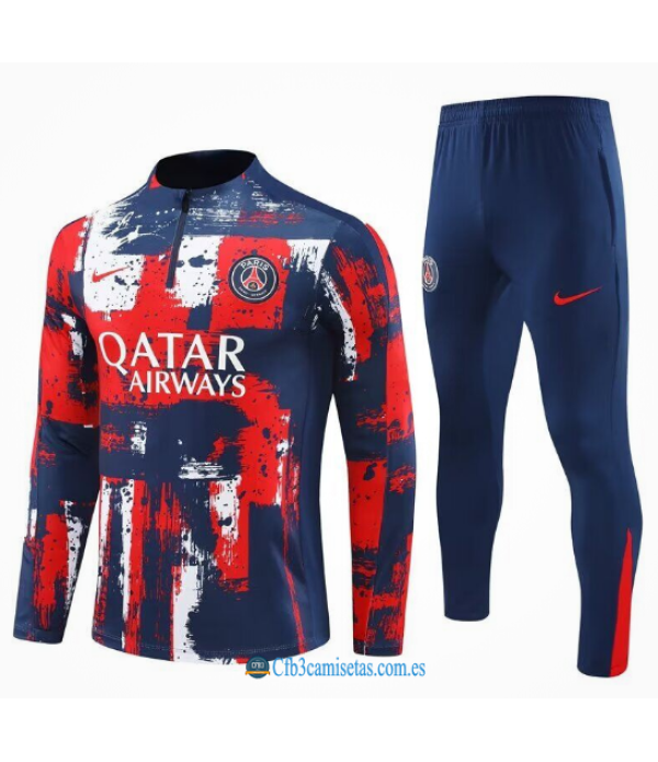 CFB3-Camisetas Chándal psg 2024/25 colour