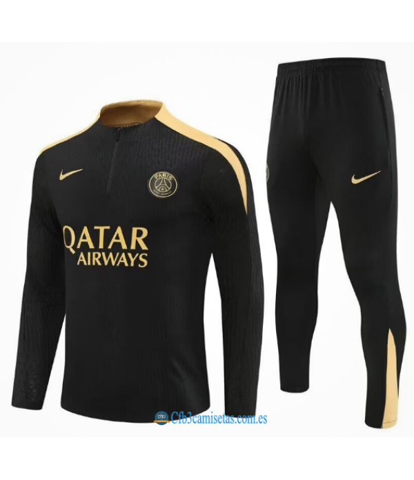 CFB3-Camisetas Chándal psg 2024/25 gold