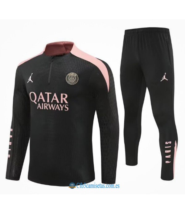 CFB3-Camisetas Chándal psg 2024/25 negro