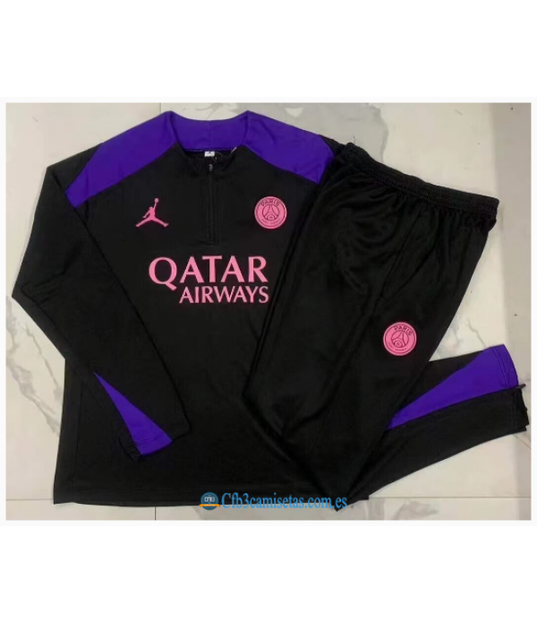 CFB3-Camisetas Chándal psg 2024/25 purple