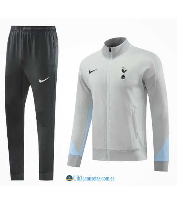 CFB3-Camisetas Chándal tottenham hotspur 2024/25 gris