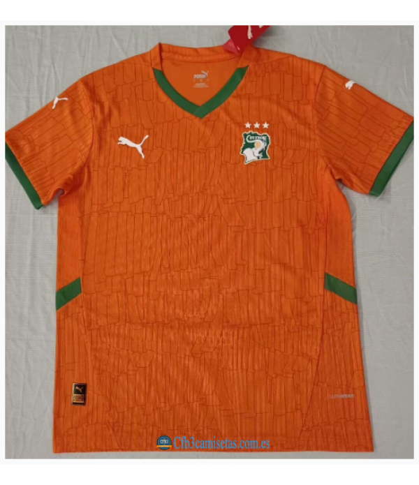 CFB3-Camisetas Costa de marfil 1a equipación 2024/25