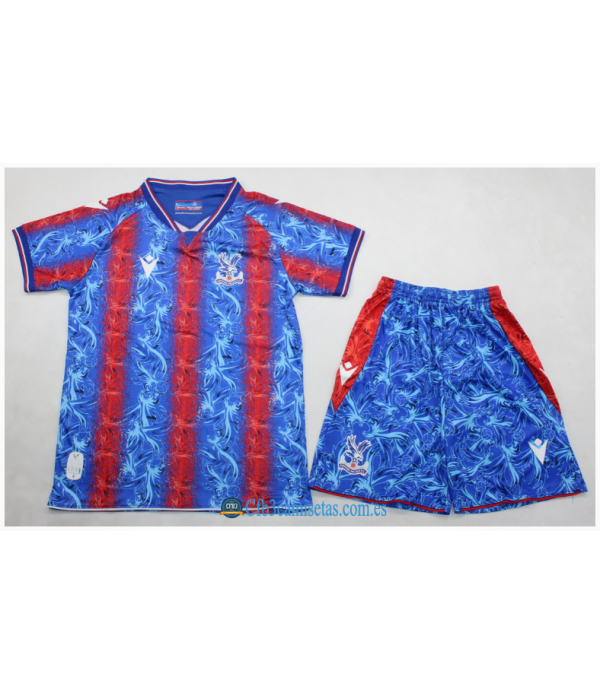 CFB3-Camisetas Crystal palace 1a equipación 2024/25 - niños