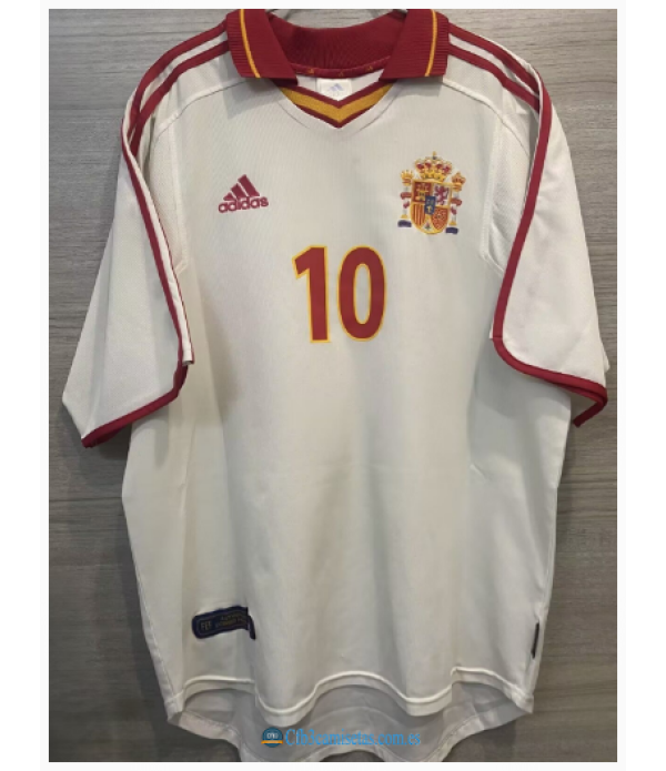 CFB3-Camisetas España 2a equipación 2000