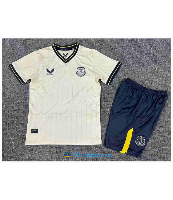 CFB3-Camisetas Everton 3a equipación 2024/25 - niños