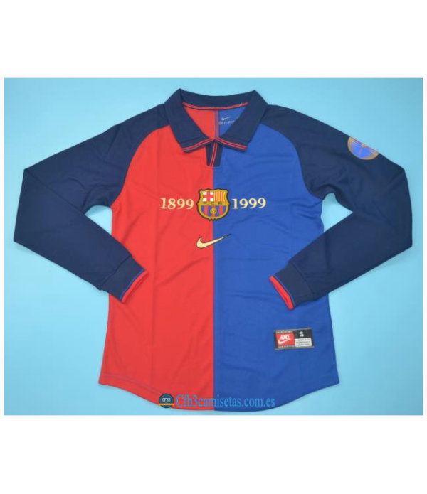 CFB3-Camisetas Fc barcelona 1a equipación 1999/00 ml