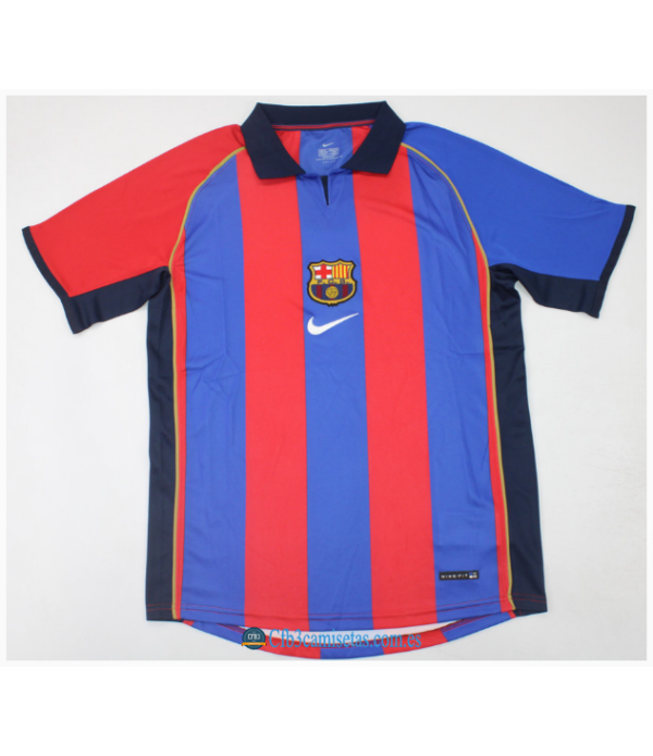 CFB3-Camisetas Fc barcelona 1a equipación 2001/02