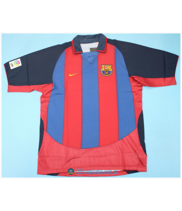 CFB3-Camisetas Fc barcelona 1a equipación 2003/04