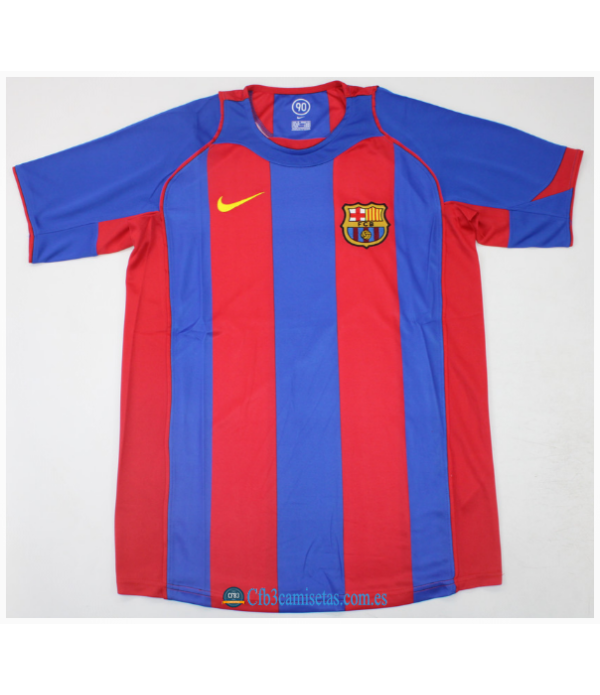 CFB3-Camisetas Fc barcelona 1a equipación 2004/05