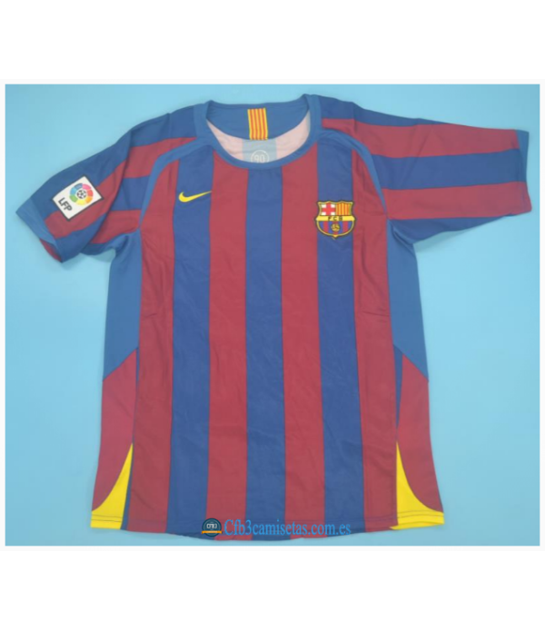 CFB3-Camisetas Fc barcelona 1a equipación 2005/06