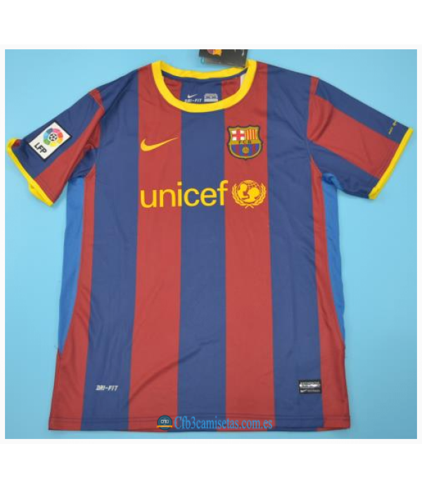 CFB3-Camisetas Fc barcelona 1a equipación 2010/11