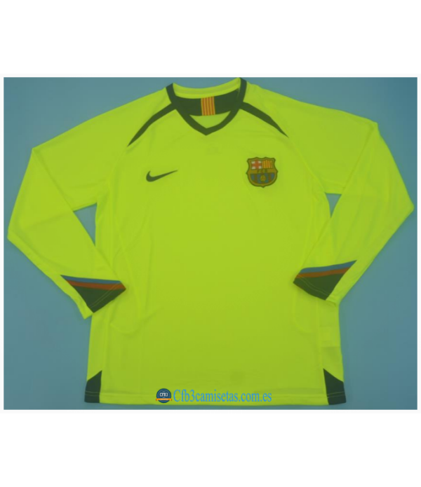 CFB3-Camisetas Fc barcelona 2a equipación 2005/06 ml