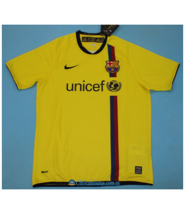 CFB3-Camisetas Fc barcelona 2a equipación 2007/08