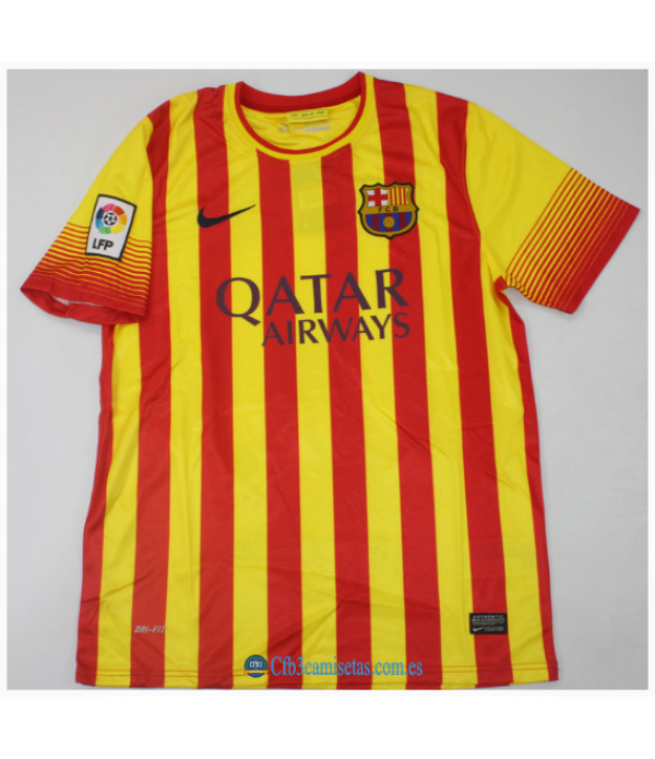 CFB3-Camisetas Fc barcelona 2a equipación 2013/14