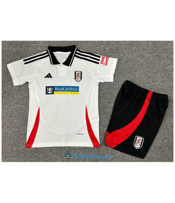 CFB3-Camisetas Fulham 1a equipación 2024/25 - niños