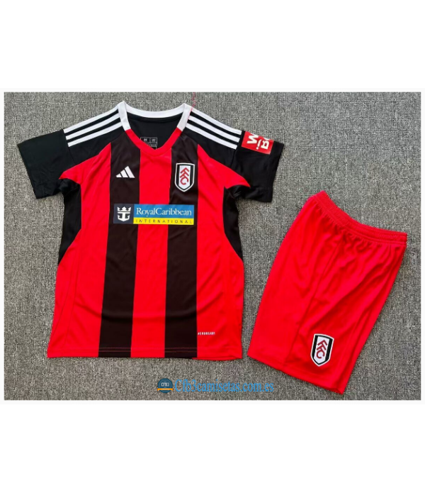 CFB3-Camisetas Fulham 2a equipación 2024/25 - niños