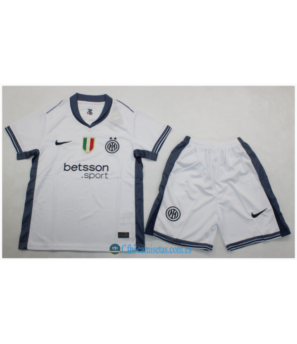 CFB3-Camisetas Inter milan 2a equipación 2024/25 - niños