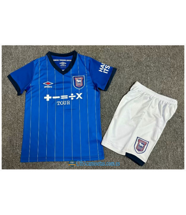 CFB3-Camisetas Ipswich town 1a equipación 2024/25 - niños