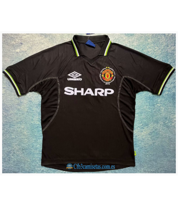 CFB3-Camisetas Manchester united 2a equipación 1998/99