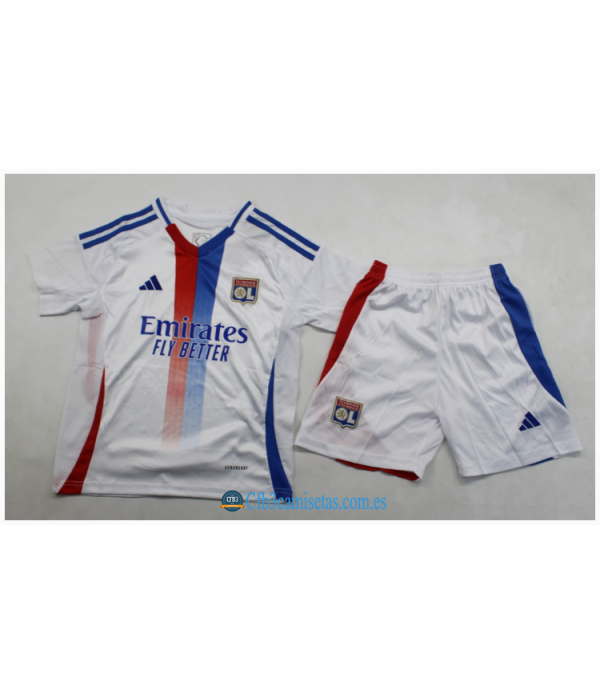 CFB3-Camisetas Olympique lyon 1a equipación 2024/25 - niños