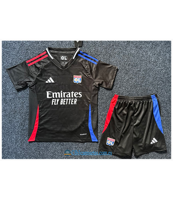 CFB3-Camisetas Olympique lyon 2a equipación 2024/25 - niños