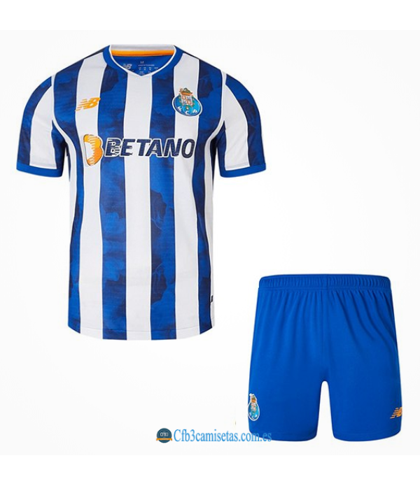 CFB3-Camisetas Oporto 1a equipación 2024/25 - niños