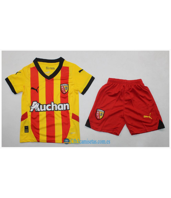 CFB3-Camisetas Rc lens 1a equipación 2024/25 - niños