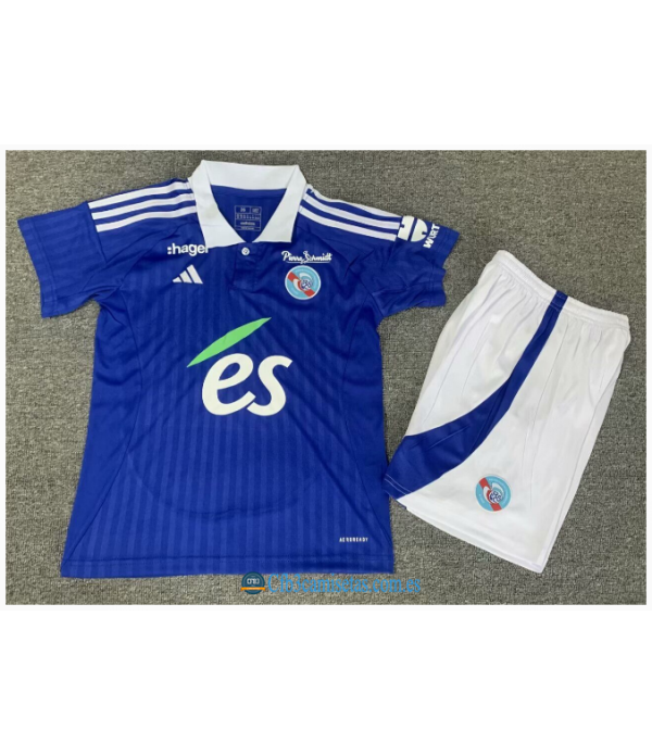 CFB3-Camisetas Rc strasbourg 1a equipación 2024/25 - niños