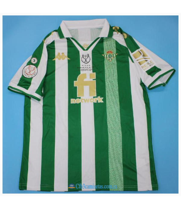 CFB3-Camisetas Real betis 1a equipación 2021/22 final copa